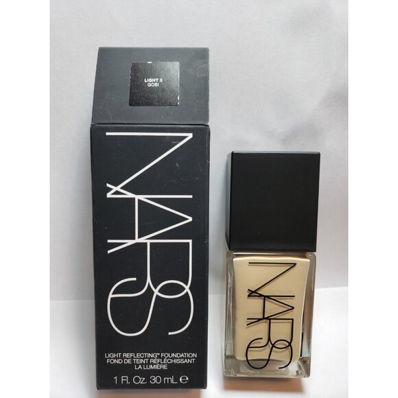 NARS Light Reflecting Foundation Light 3 Gobi 1 oz NIB - Picture 1 of 6
